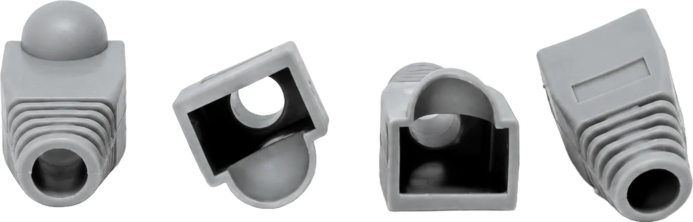 Capuchón de protección de plástico para conector de red CAT5e/CAT6