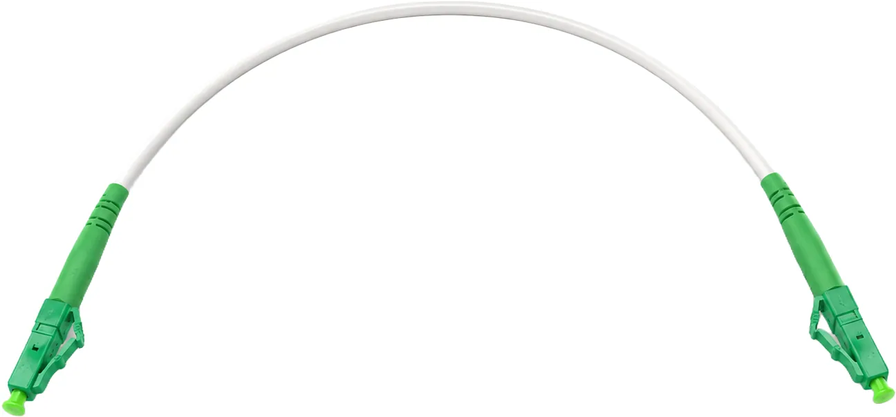 Fibre patch cord APC single-mode armoured, 0.25 m