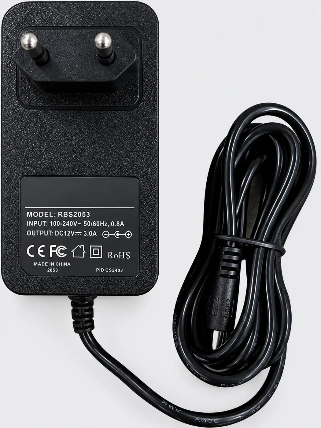 Universelles Schaltnetzteil für Wandmontage 12 V / 3 A