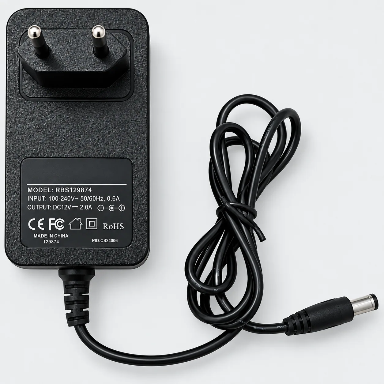 Universal switch-mode wall-mounted power supply 12 V / 2 A