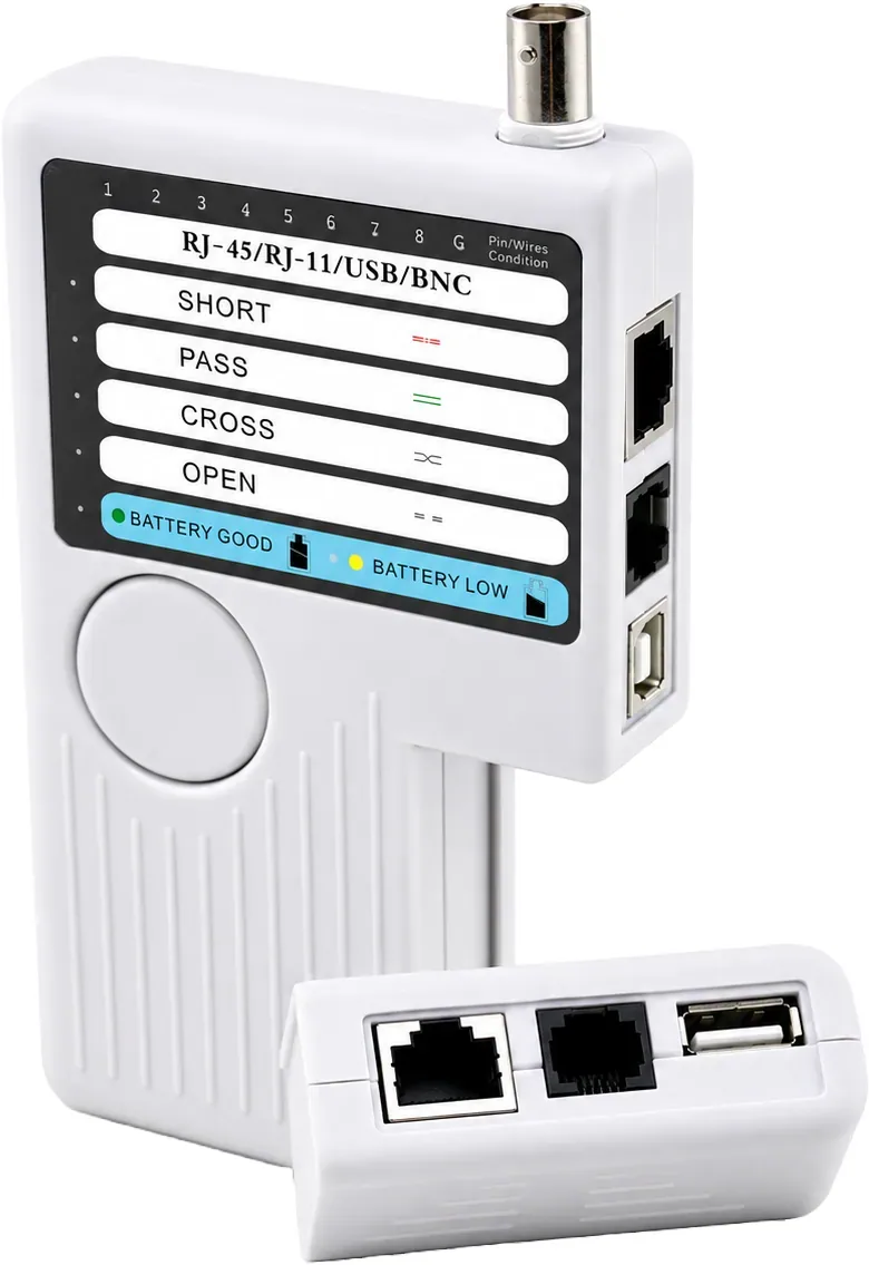 Testeur de câble réseau et téléphonique