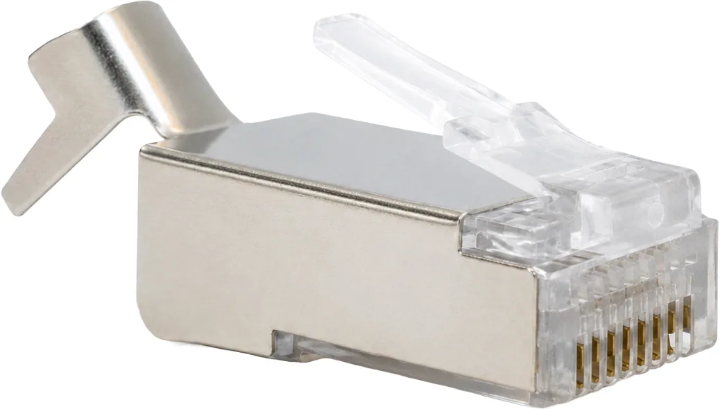 Conector CAT7 apantallado FTP para cable de red