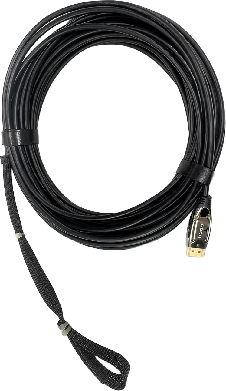 HDMI-Kabel zum Einziehen 4K ULTRA AOC, 100 m, abnehmbarer Kopf