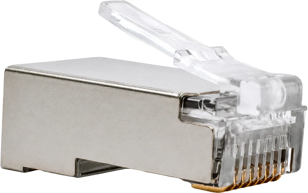 Conector CAT6 apantallado FTP para cable de red