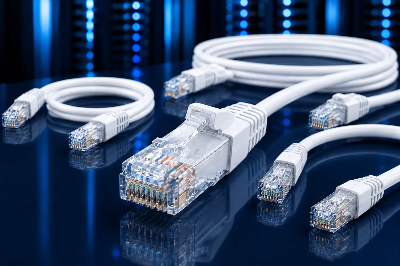 Cavo patch di rete FTP CAT6 bianco, 2 m