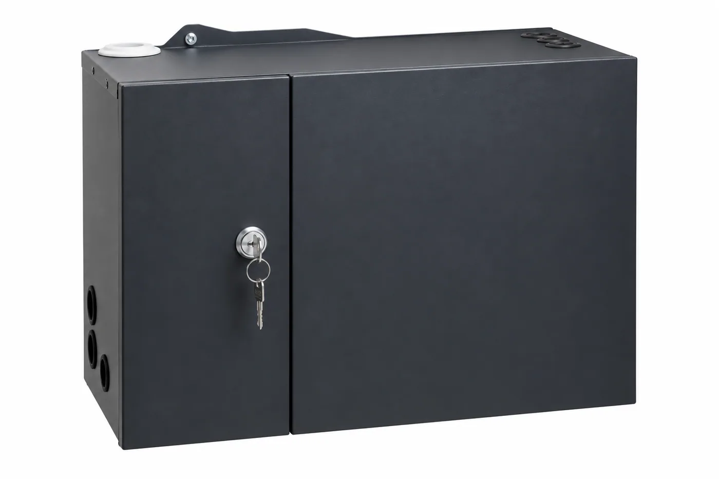 Coffret de dérivation optique 48 ports, 135,6×400×380, noir