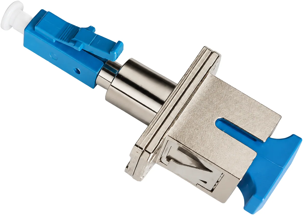 Adaptateur optique SC femelle vers LC mâle, simplex, monomode UPC