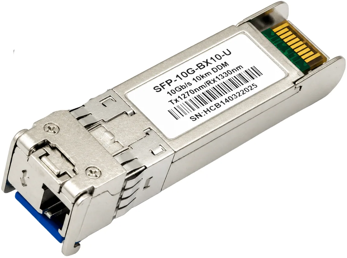 GBIC LC simplex single-mode BiDi 10G at 10 km, 1270 Tx / 1330 Rx