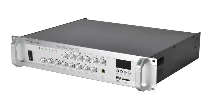 Polman TPA-650B — amplificateur de sonorisation 650 W, 6 zones