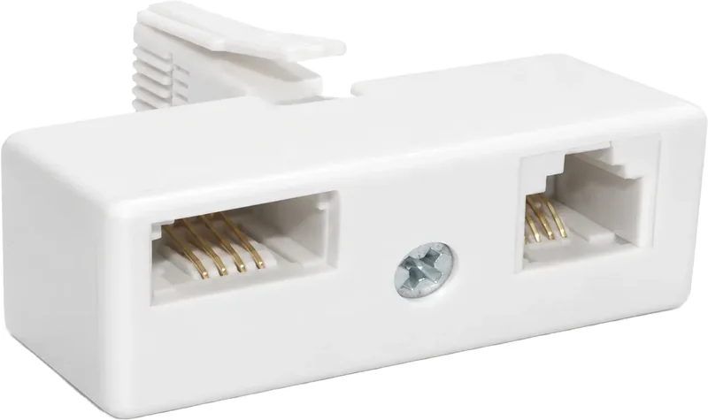 Répartiteur téléphonique britannique vers britannique et américain