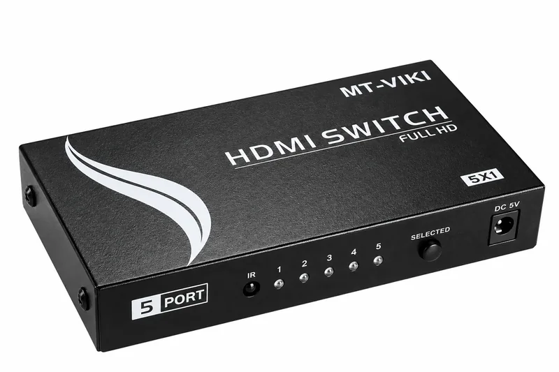Switch HDMI 5:1, compatible 2K et 4K 30 Hz