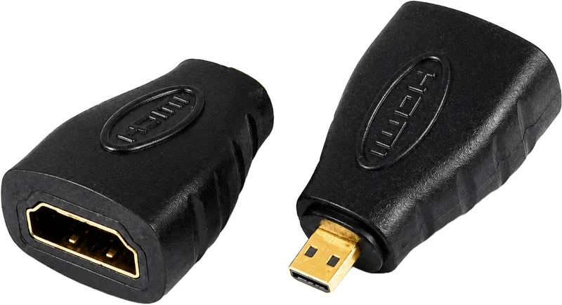 Adaptateur micro-HDMI mâle vers HDMI femelle