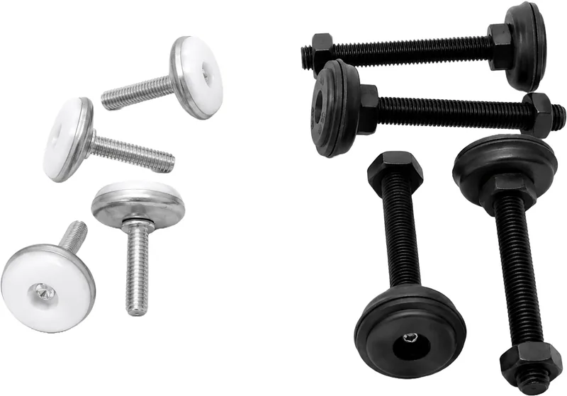 Jeu de pieds pour baie 19″ (4 pcs), 25 U à 42 U