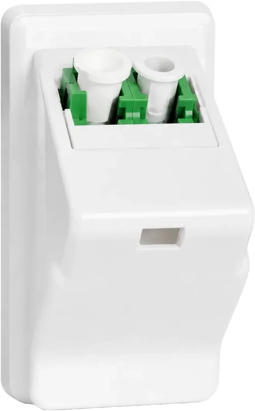 Prise optique Gewiss LC-APC duplex