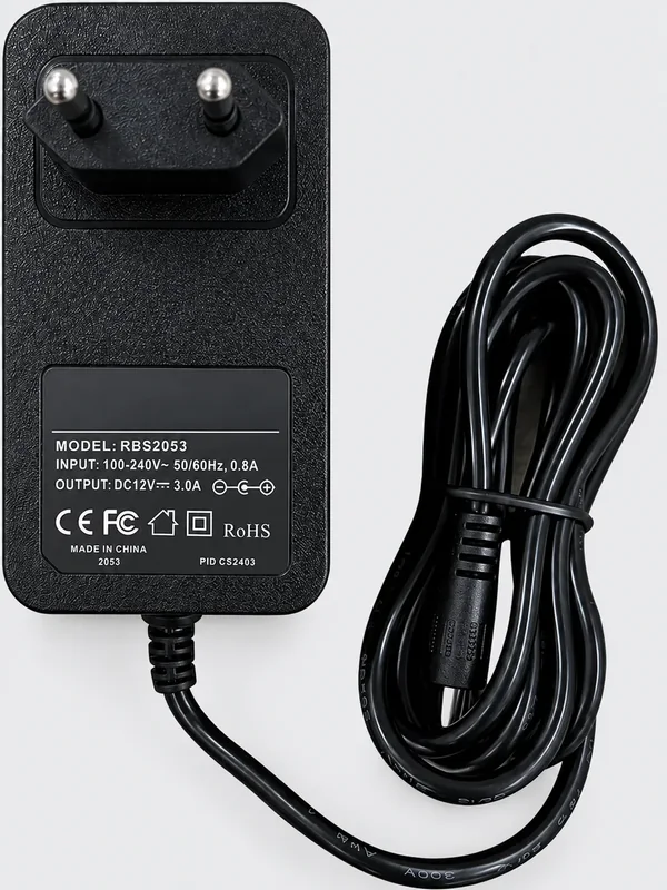 Universal switch-mode wall-mounted power supply 12 V / 3 A