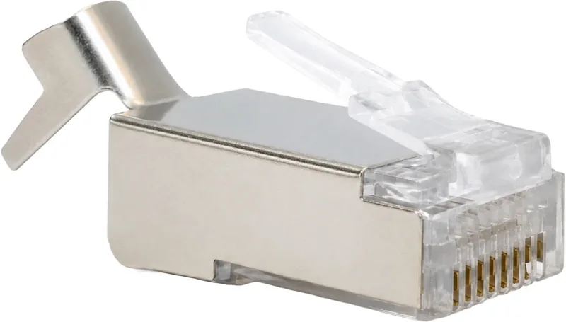 Conector CAT7 apantallado FTP para cable de red