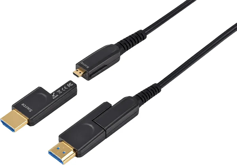 HDMI cable for pulling 8K ULTRA AOC, 15 m, detachable head