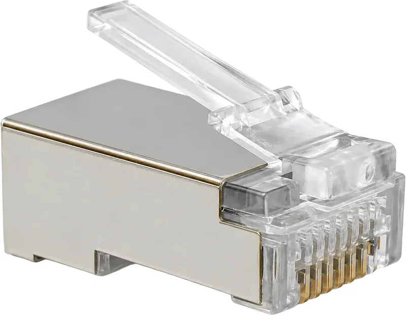 Conector CAT5e apantallado FTP para cable de red (100 uds por caja)