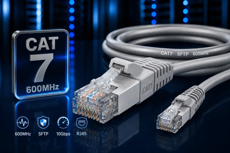 Latiguillo de red FTP CAT7 gris, 5 m