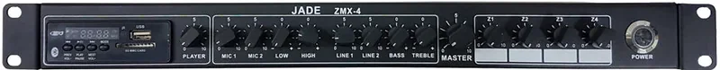 Mixeur-matrice et commande pour 4 zones de diffusion — DE