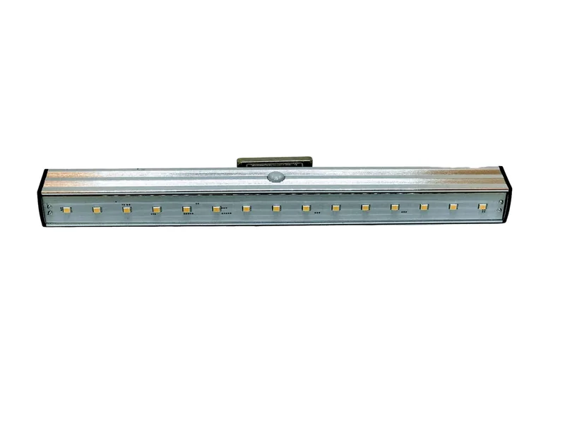 Réglette LED pour baie et coffret 19″ 10″, avec aimant et détecteur de présence