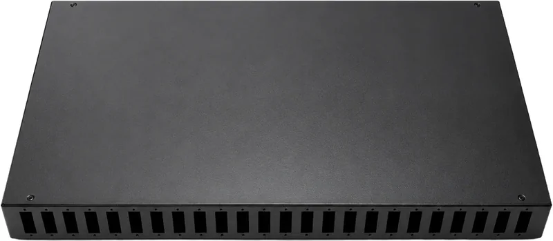 Panneau optique 1 U, jusqu'à 48 fibres, 24 ports, 24 SC simplex