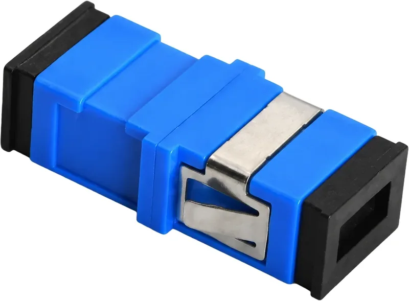 Adaptador para panel óptico SC/UPC monomodo símplex