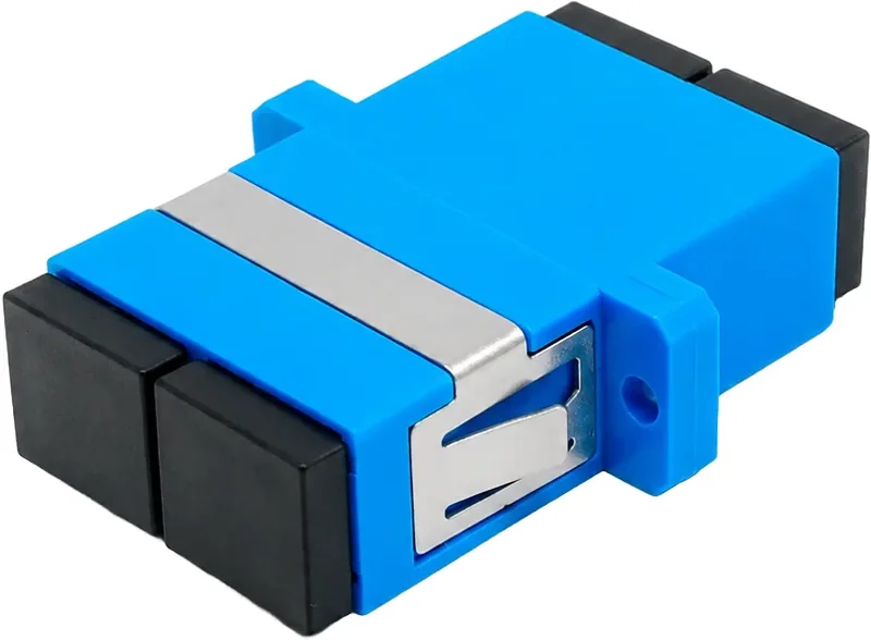 Adaptador para panel óptico SC/UPC monomodo dúplex