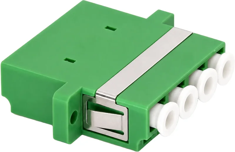 Adaptador óptico LC/APC monomodo QUAD