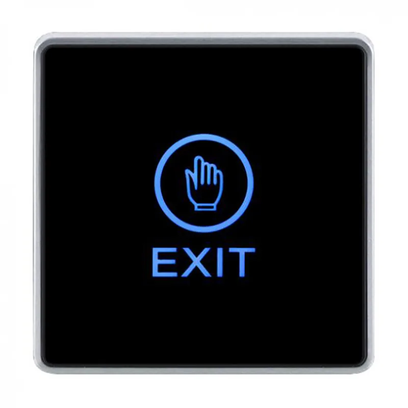 Bouton de sortie tactile — carré
