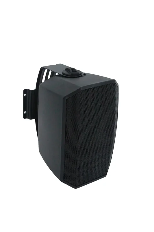 Haut-parleur 5,25″ extérieur musical avec transformateur ligne, 135 W, noir